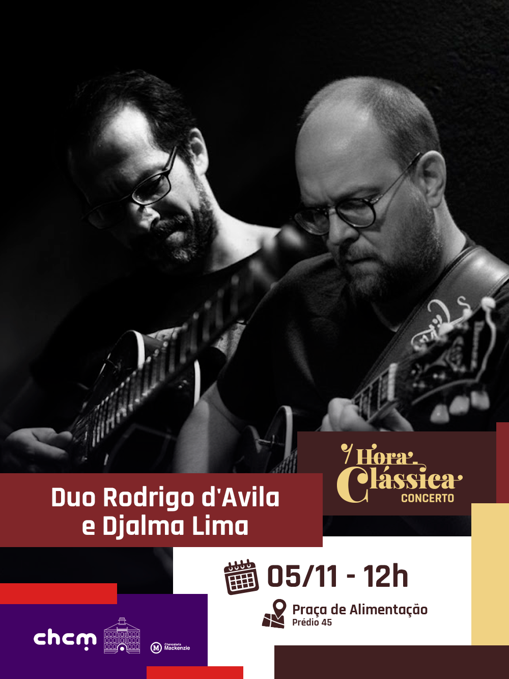 HORA CLÁSSICA CONCERTO -  DUO RODRIGO D'AVILA E DJALMA LIMA