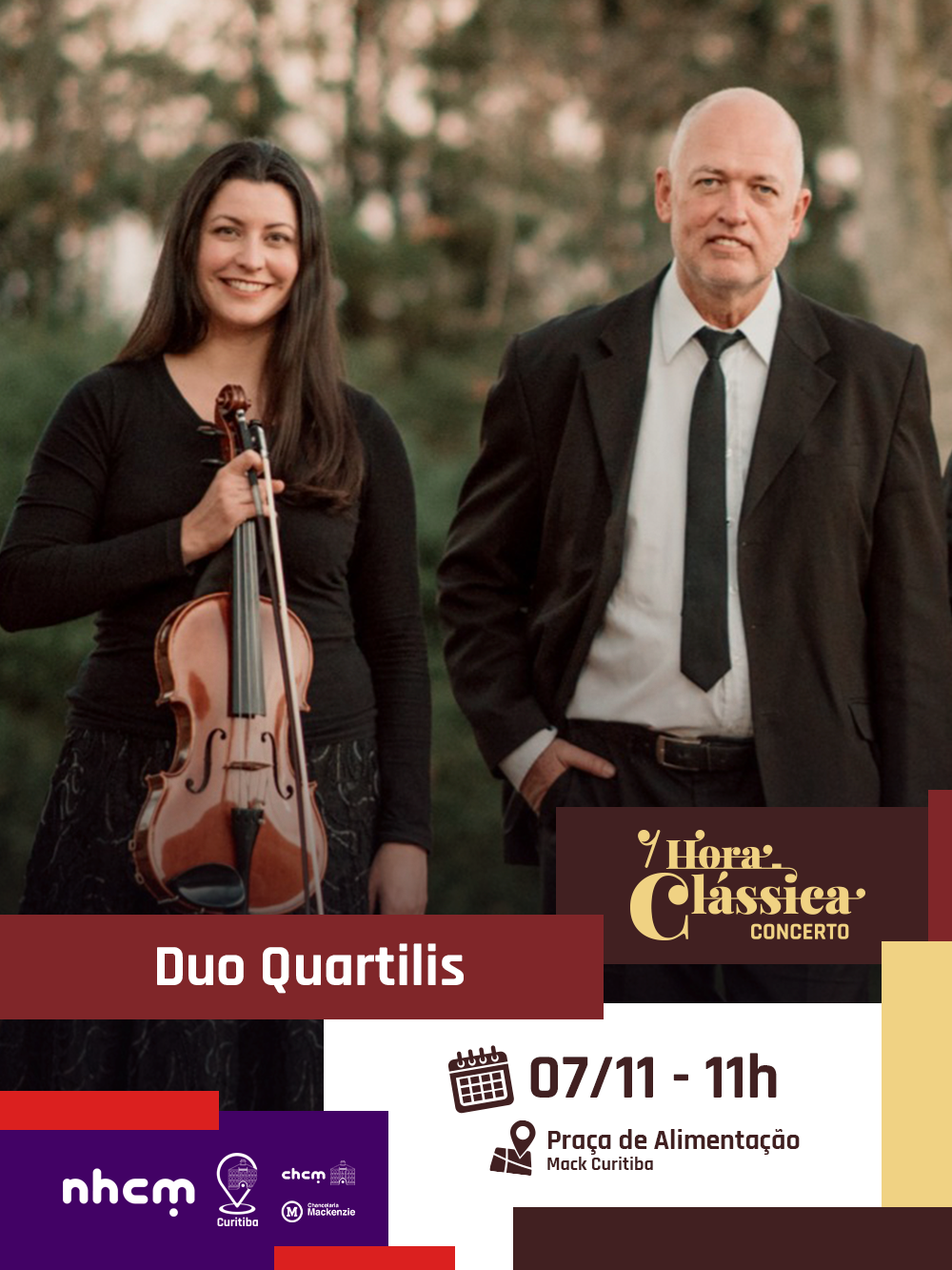 HORA CLÁSSICA CONCERTO CURITIBA - DUO QUARTILIS