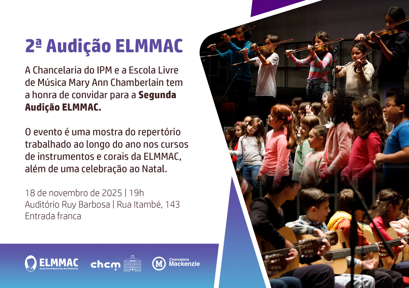 2º AUDIÇÃO ELMMAC