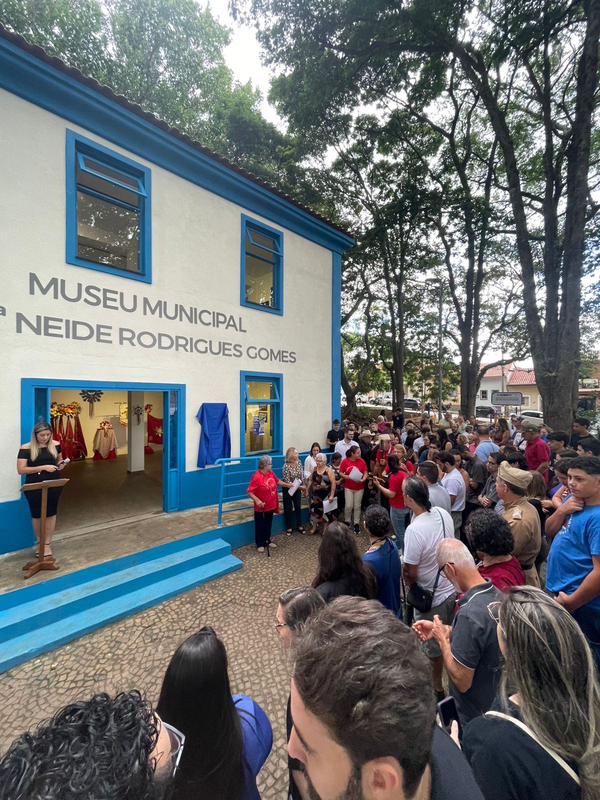 CENTRO HISTÓRICO E CULTURAL MACKENZIE PARTICIPA DA REINAUGURAÇÃO DO MUSEU MUNICIPAL PROFª. NEIDE RODRIGUES GOMES.